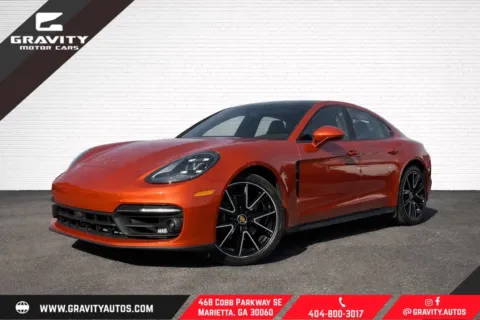 Orange 2023 Porsche Panamera 4 for sale in Marietta, GA