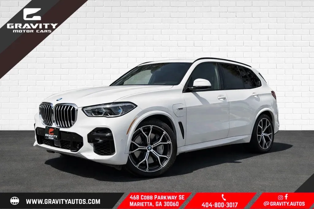 White 2022 BMW X5 xDrive45e for sale in Marietta, GA