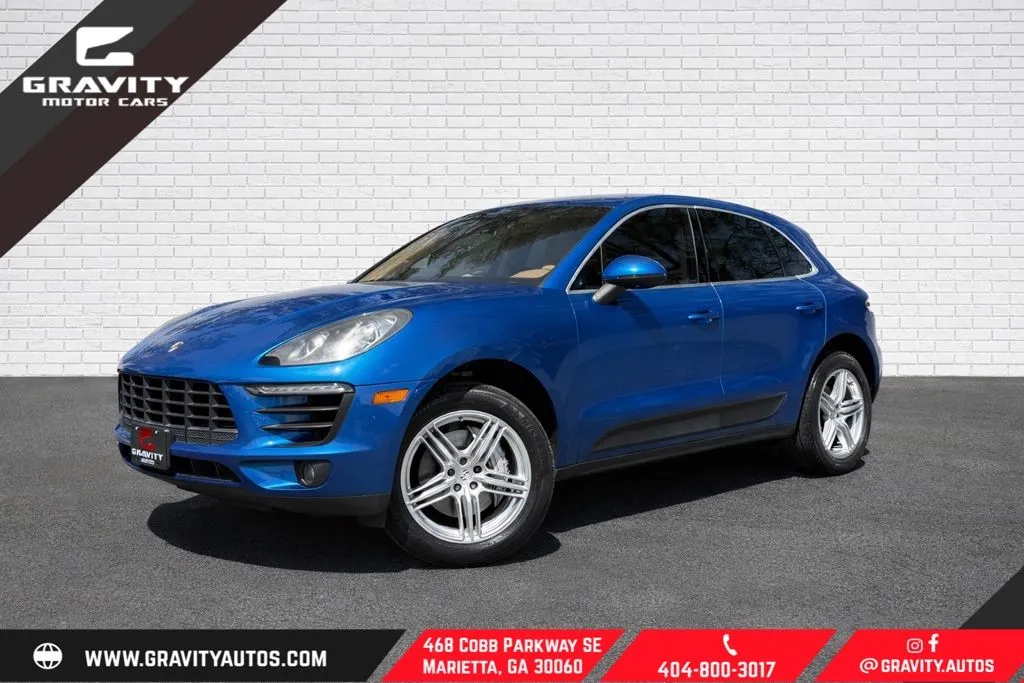 Gray 2015 Porsche Macan S for sale in Marietta, GA