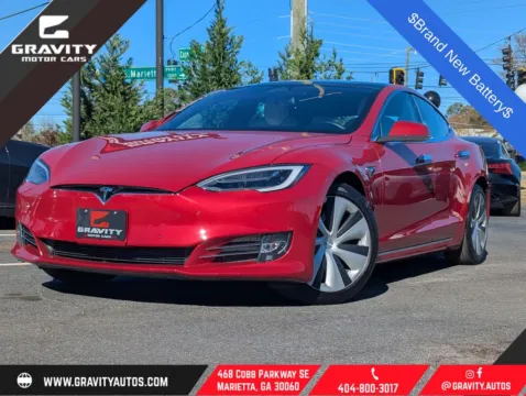 Red 2021 Tesla Model S Long Range for sale in Marietta, GA