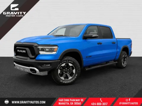 Blue 2024 Ram 1500 Rebel for sale in Marietta, GA