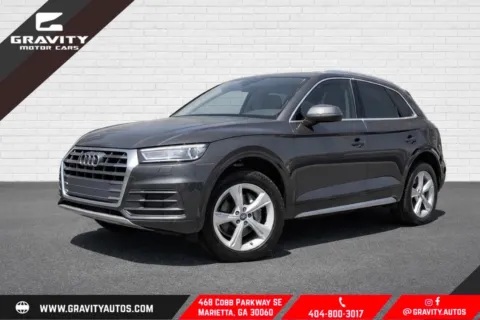Black 2020 Audi Q5 45 Premium for sale in Marietta, GA