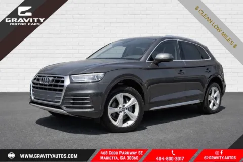 Black 2020 Audi Q5 45 Premium for sale in Marietta, GA