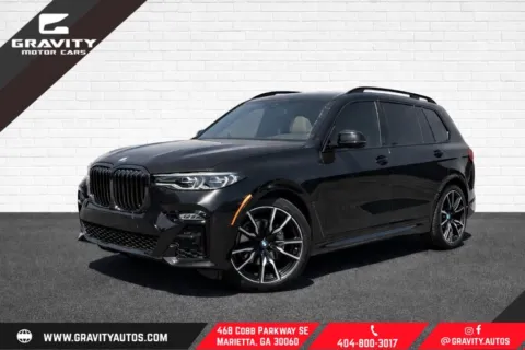 Black 2022 BMW X7 xDrive40i for sale in Marietta, GA