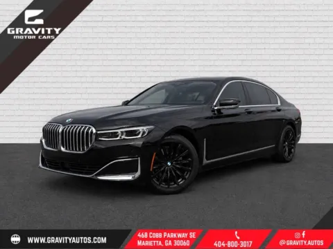 Black 2021 BMW 7 Series 740i for sale in Marietta, GA