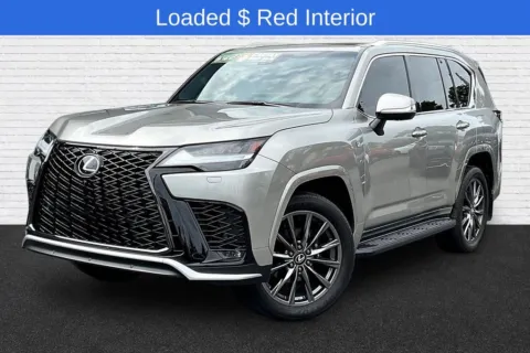 Silver 2024 Lexus LX 600 F SPORT for sale in Marietta, GA