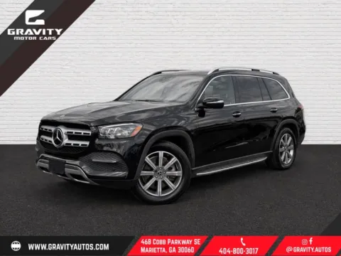 Black 2021 Mercedes-Benz GLS 450 for sale in Marietta, GA