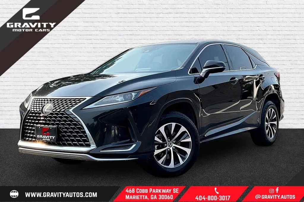 Black 2021 Lexus RX 350 for sale in Marietta, GA