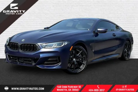 Blue 2023 BMW 8 Series 840i for sale in Marietta, GA