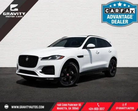White 2021 Jaguar F-PACE P250 S for sale in Marietta, GA