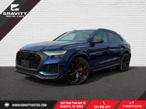 Blue 2022 Audi RS Q8 4.0T for sale in Marietta, GA