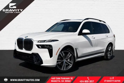 White 2023 BMW X7 xDrive40i for sale in Marietta, GA