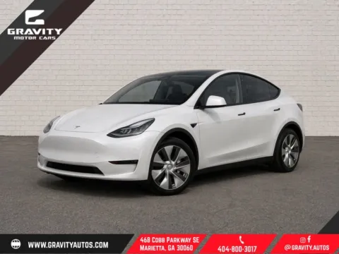 White 2023 Tesla Model Y Long Range for sale in Marietta, GA