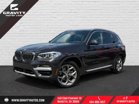 Gray 2021 BMW X3 xDrive30i for sale in Marietta, GA