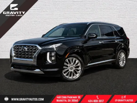 Black 2020 Hyundai Palisade Limited for sale in Marietta, GA