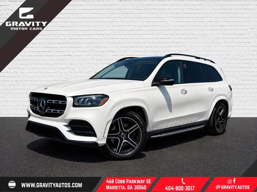 Black 2022 Mercedes-Benz GLS 450 for sale in Marietta, GA