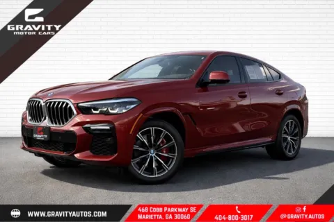 Red 2023 BMW X6 xDrive40i for sale in Marietta, GA
