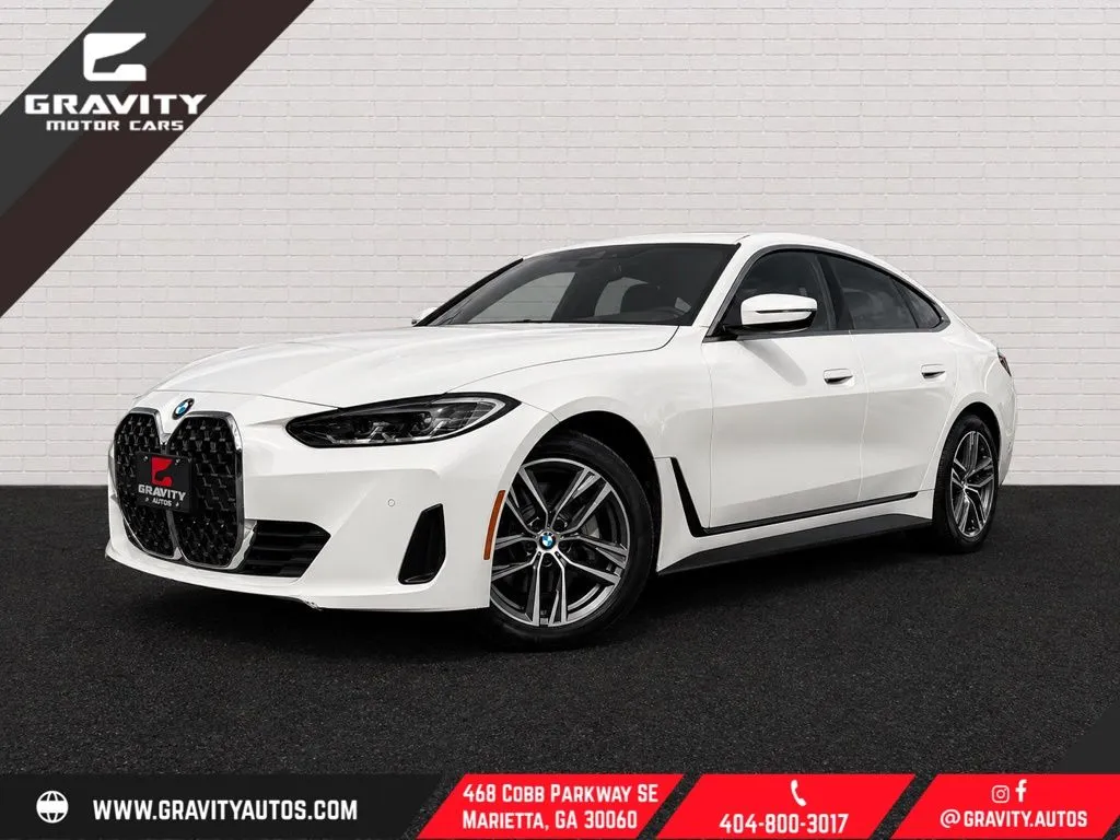 White 2022 BMW 4 Series 430i Gran Coupe for sale in Marietta, GA