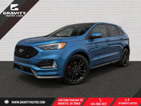 Blue 2019 Ford Edge ST for sale in Marietta, GA