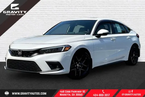 White 2023 Honda Civic Sport Touring for sale in Marietta, GA