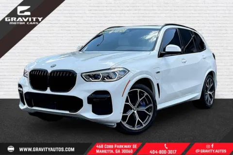 White 2023 BMW X5 xDrive45e for sale in Marietta, GA