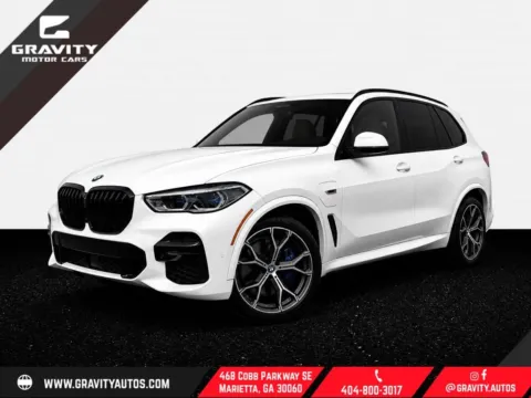 White 2023 BMW X5 xDrive45e for sale in Marietta, GA