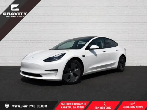 White 2023 Tesla Model 3 for sale in Marietta, GA