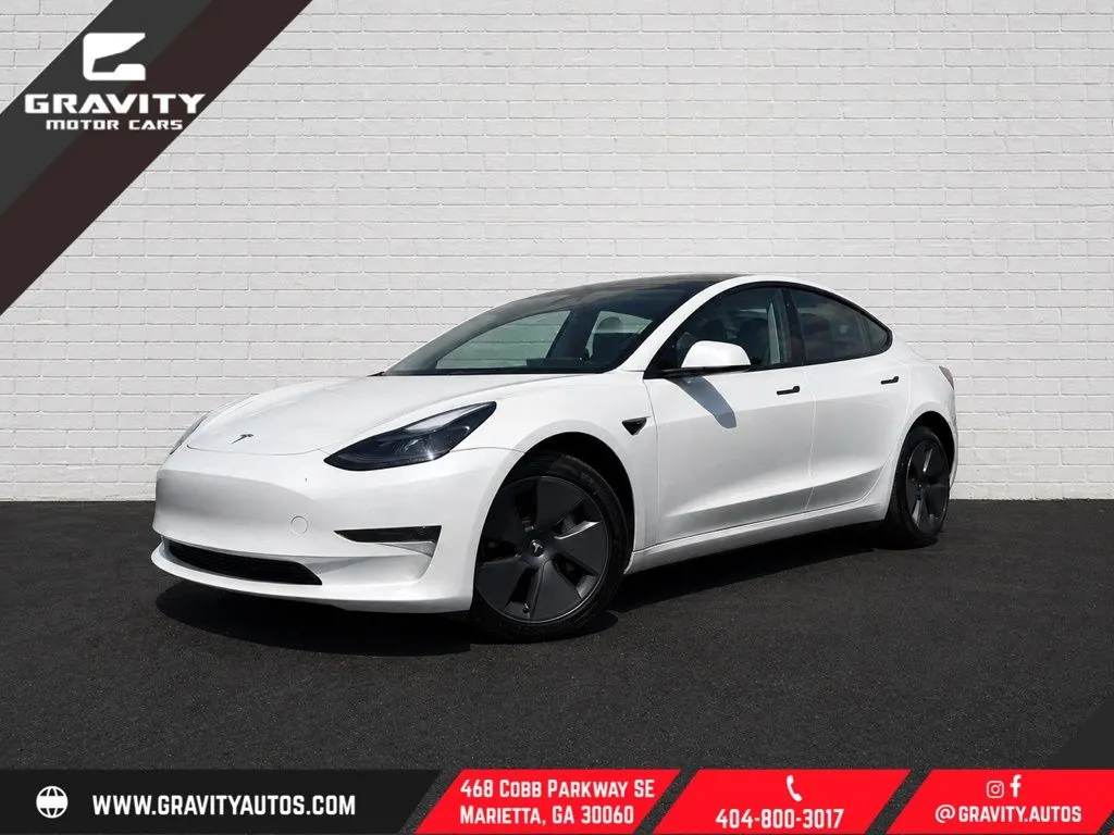 White 2023 Tesla Model 3 for sale in Marietta, GA