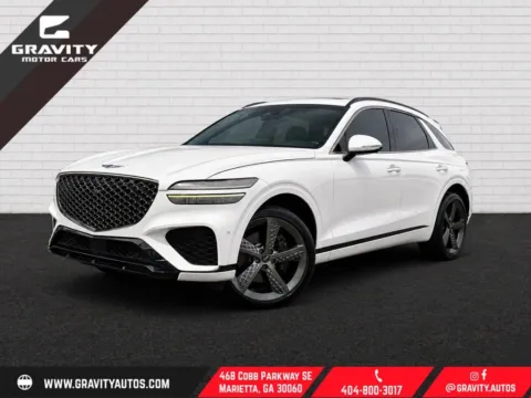 White 2022 Genesis GV70 3.5T Sport for sale in Marietta, GA