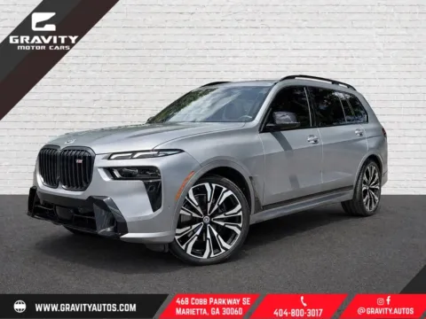Gray 2023 BMW X7 M60i for sale in Marietta, GA