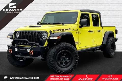 Yellow 2023 Jeep Gladiator Mojave for sale in Marietta, GA