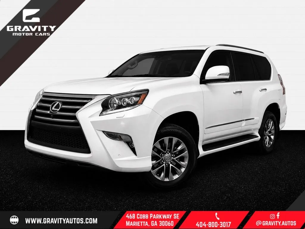 White 2018 Lexus GX 460 Luxury for sale in Marietta, GA