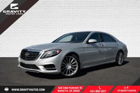 White 2014 Mercedes-Benz S-Class S 550 for sale in Marietta, GA