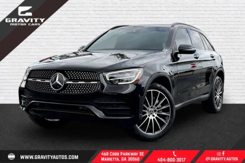 Black 2022 Mercedes-Benz GLC 300 for sale in Marietta, GA