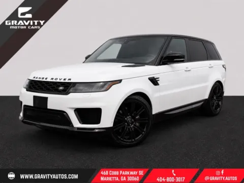 White 2021 Land Rover Range Rover Sport HSE Silver Edition for sale in Marietta, GA