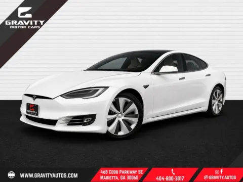White 2021 Tesla Model S Long Range for sale in Marietta, GA
