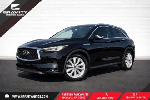 Black 2019 INFINITI QX50 LUXE for sale in Marietta, GA