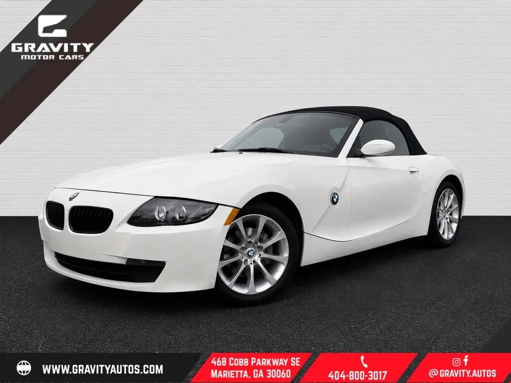 White 2007 BMW Z4 3.0i for sale in Marietta, GA
