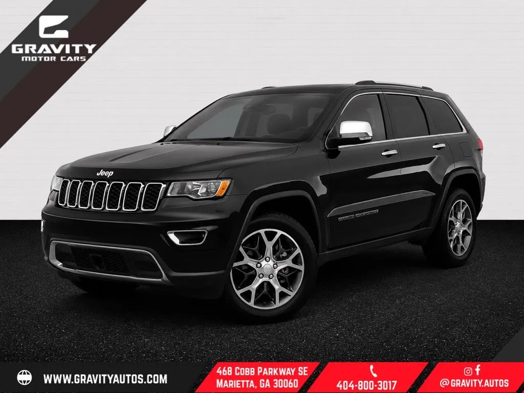 Black 2020 Jeep Grand Cherokee Limited for sale in Marietta, GA