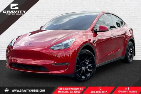 Red 2024 Tesla Model Y Long Range for sale in Marietta, GA