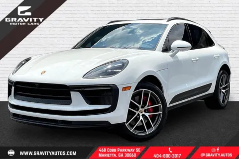 White 2022 Porsche Macan S for sale in Marietta, GA