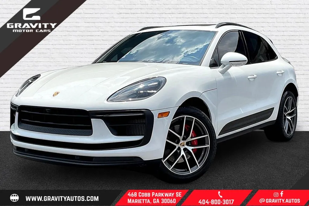 White 2022 Porsche Macan S for sale in Marietta, GA