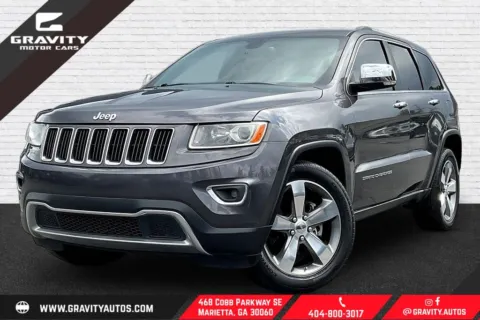 Gray 2016 Jeep Grand Cherokee Limited for sale in Marietta, GA
