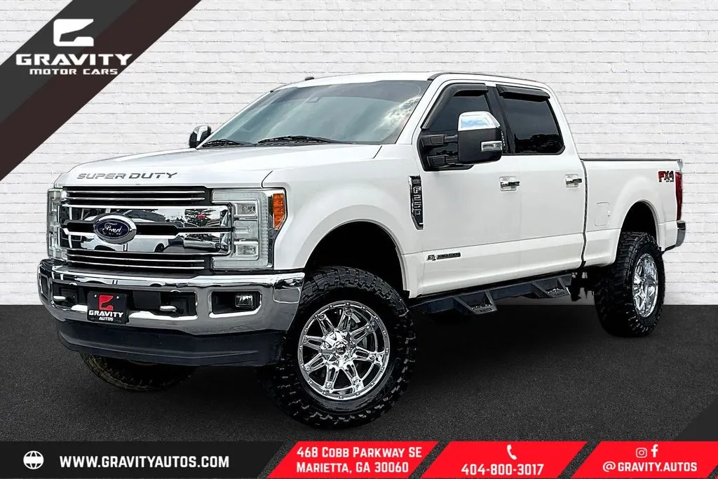 White 2018 Ford F-250SD Lariat for sale in Marietta, GA