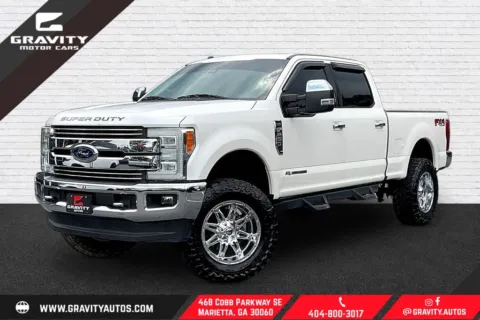 White 2018 Ford F-250SD Lariat for sale in Marietta, GA