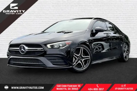 Black 2021 Mercedes-Benz CLA 35 AMG for sale in Marietta, GA
