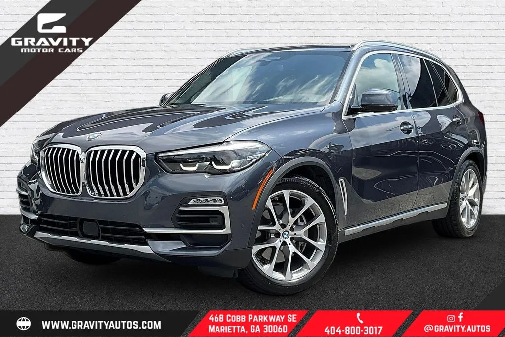 Gray 2020 BMW X5 xDrive40i for sale in Marietta, GA