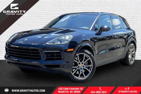 Blue 2022 Porsche Cayenne for sale in Marietta, GA