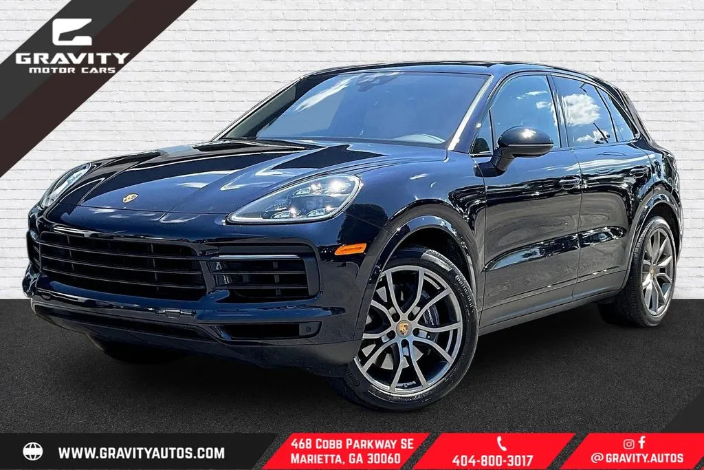 Blue 2022 Porsche Cayenne for sale in Marietta, GA