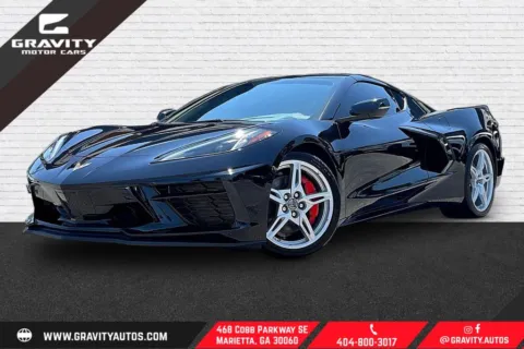 Black 2021 Chevrolet Corvette Stingray for sale in Marietta, GA